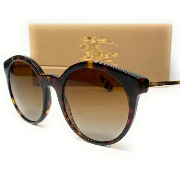 Burberry POLARIZED Brown 53mm Sunglasses